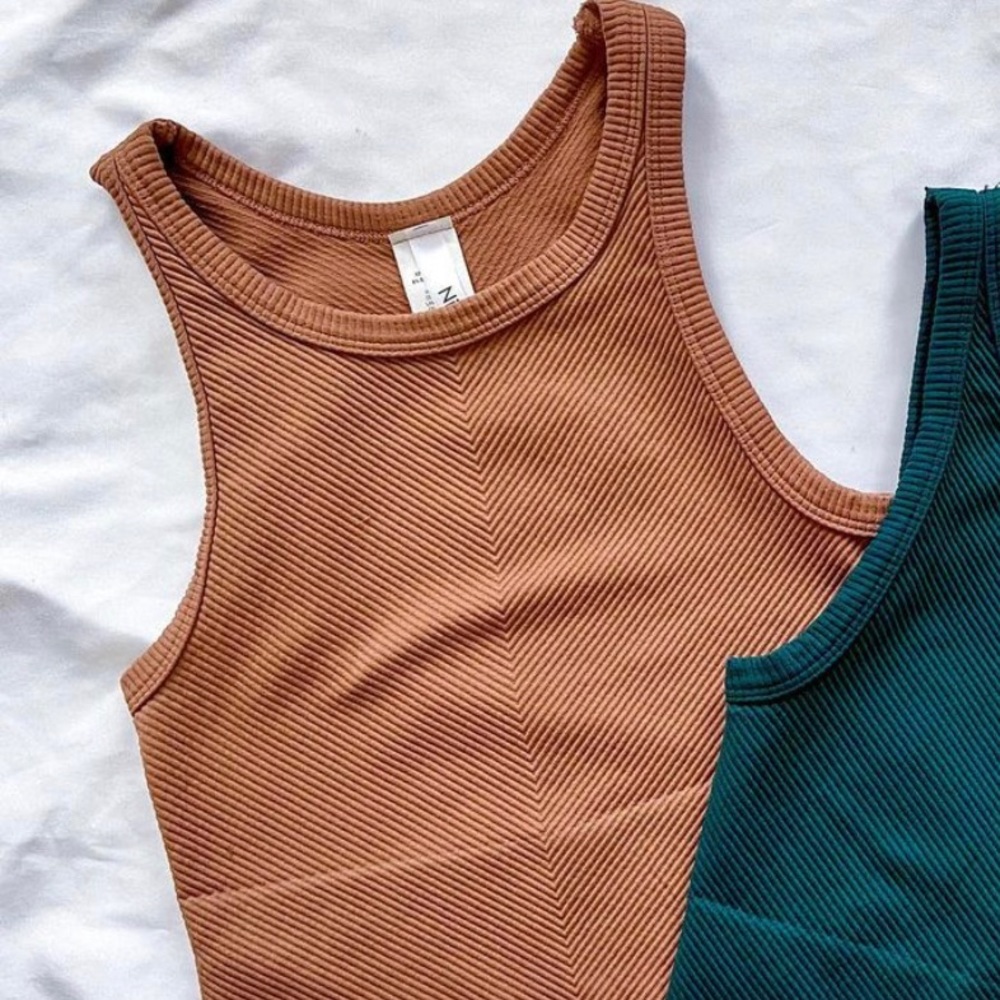 High neck crop top